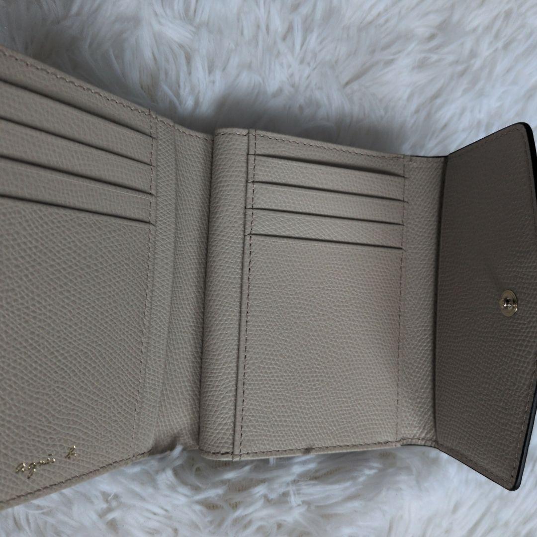 未使用級✨アニエスベー 財布 ウォレット　TAW05－01 レザー 本革 牛革