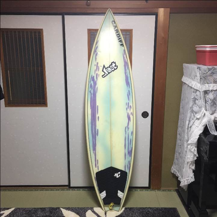 値下げ中！CARDIFF サーフボード ショートボード ※値段交渉受付中