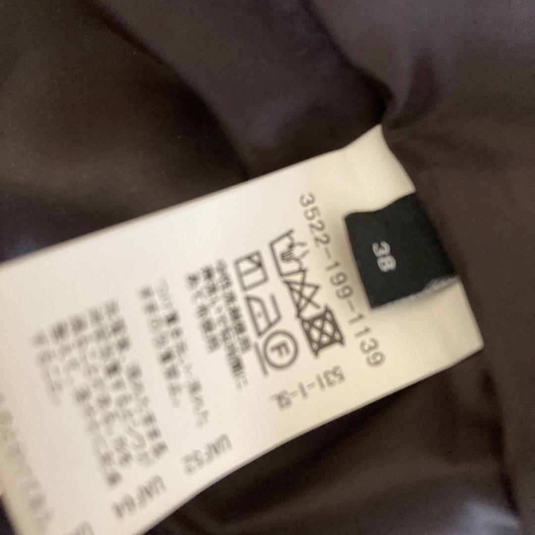 green label relaxingネイビーパンツスーツ38クリーニング済