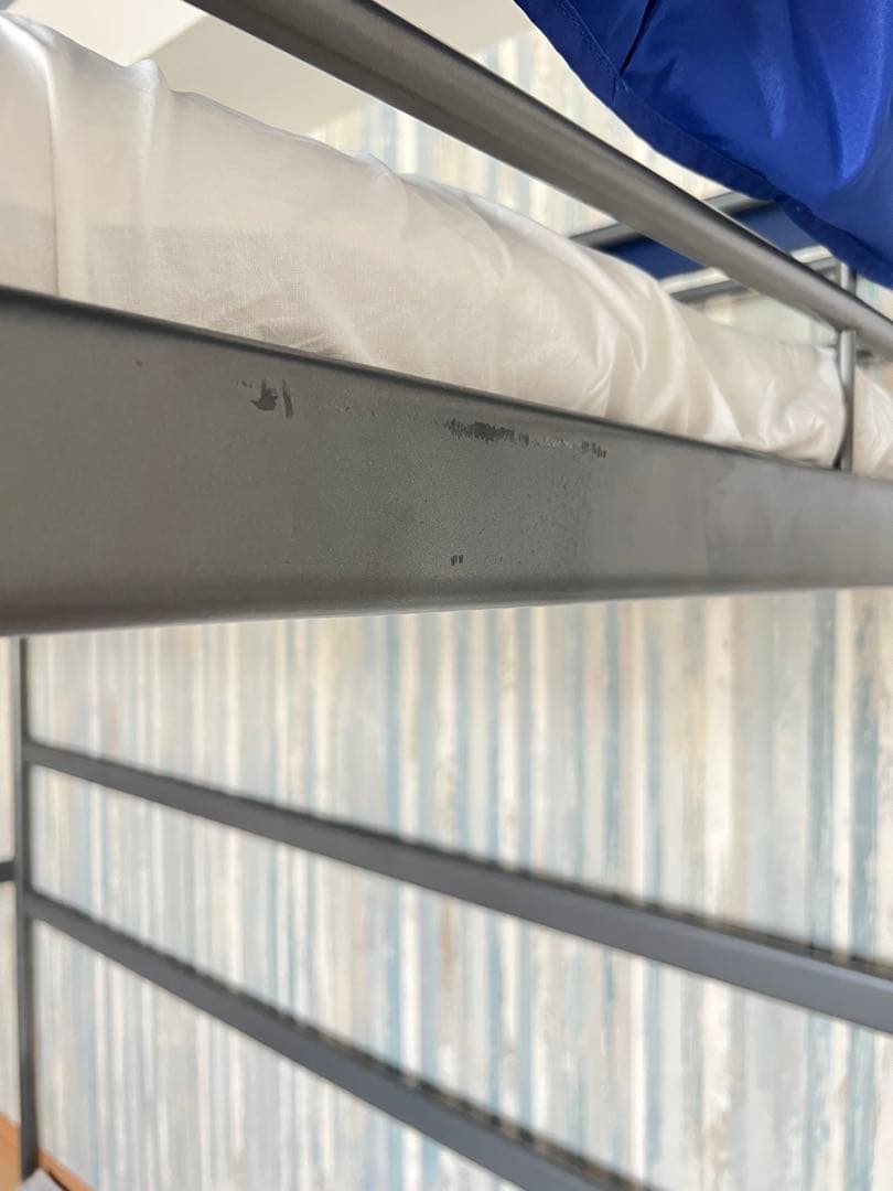 8/14配達可！IKEA スヴェルタ マットレス付 ロフトベッド(単品可能)