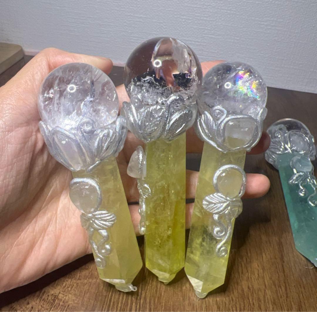 癒しページ　マジックワンド置物　11本まとめ