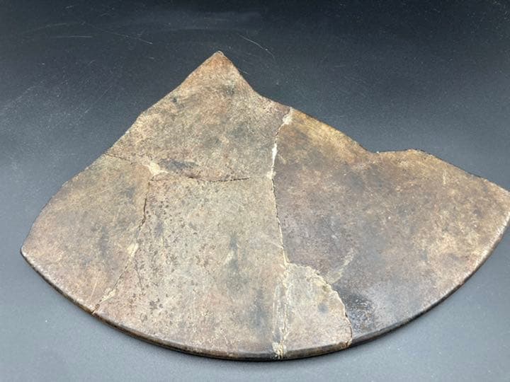 シュメール発掘品　ブラックストーン彫刻　紀元前2500年　メソポタミア