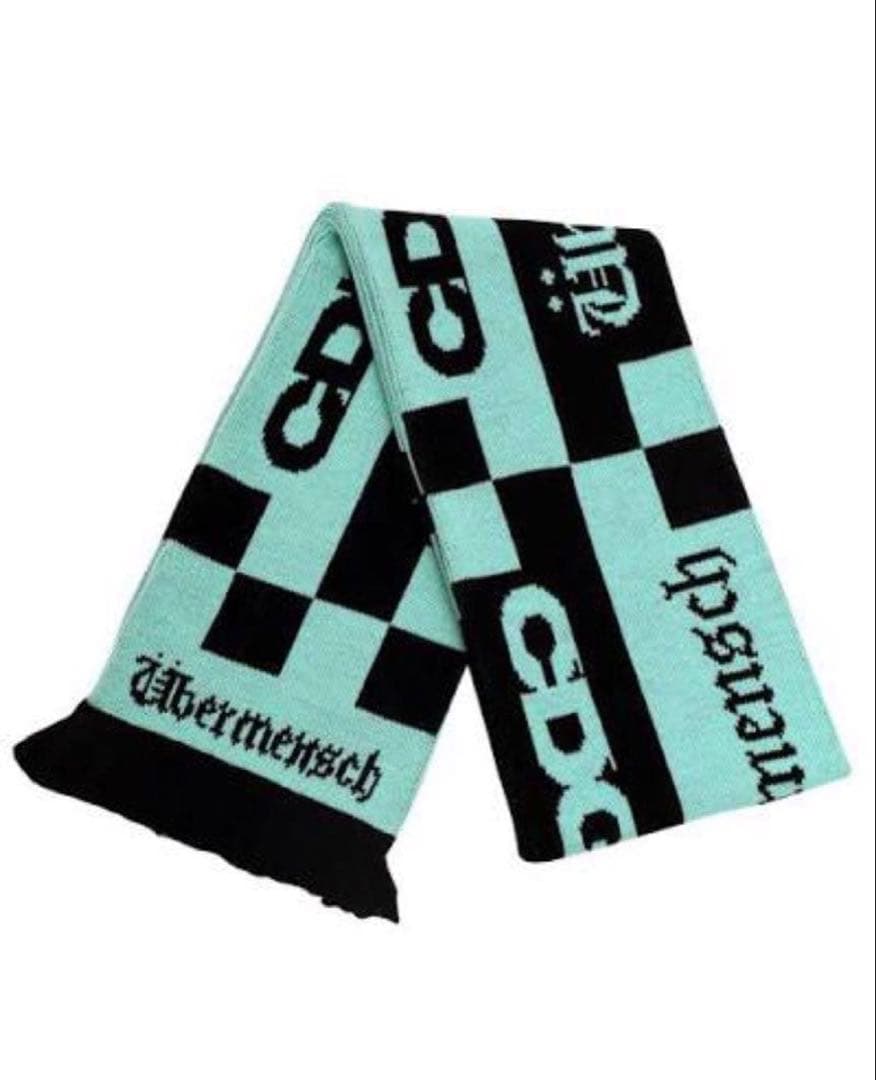 CDG G-DRAGON CHECKERED STOLE Gドラゴン　マフラー