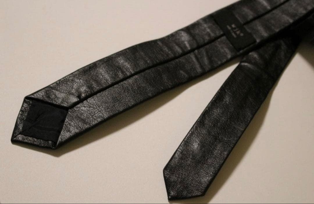 【未使用新品】wjk レザーネクタイ(定価1.5万円)