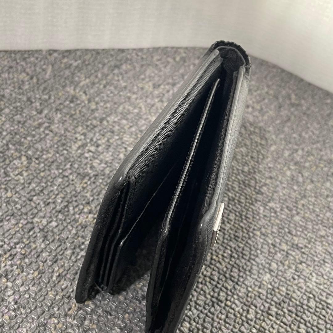 美品✨PORTER ポーター カレント 財布 ブラック 二つ折り 小銭入れ