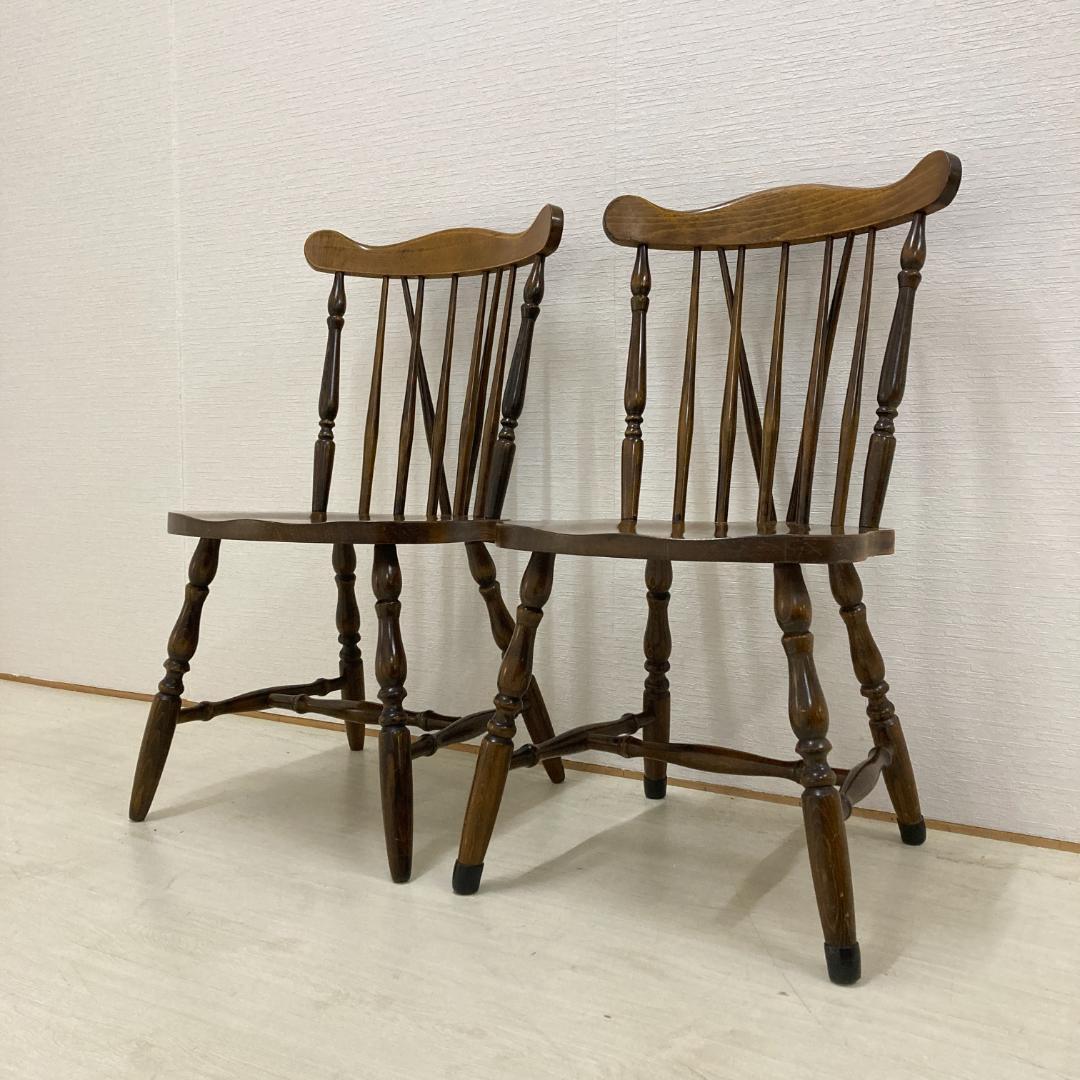 飛騨の家具　ヒダ　ダイネット　スピンドルチェア　ウィンザーチェア　椅子　木製