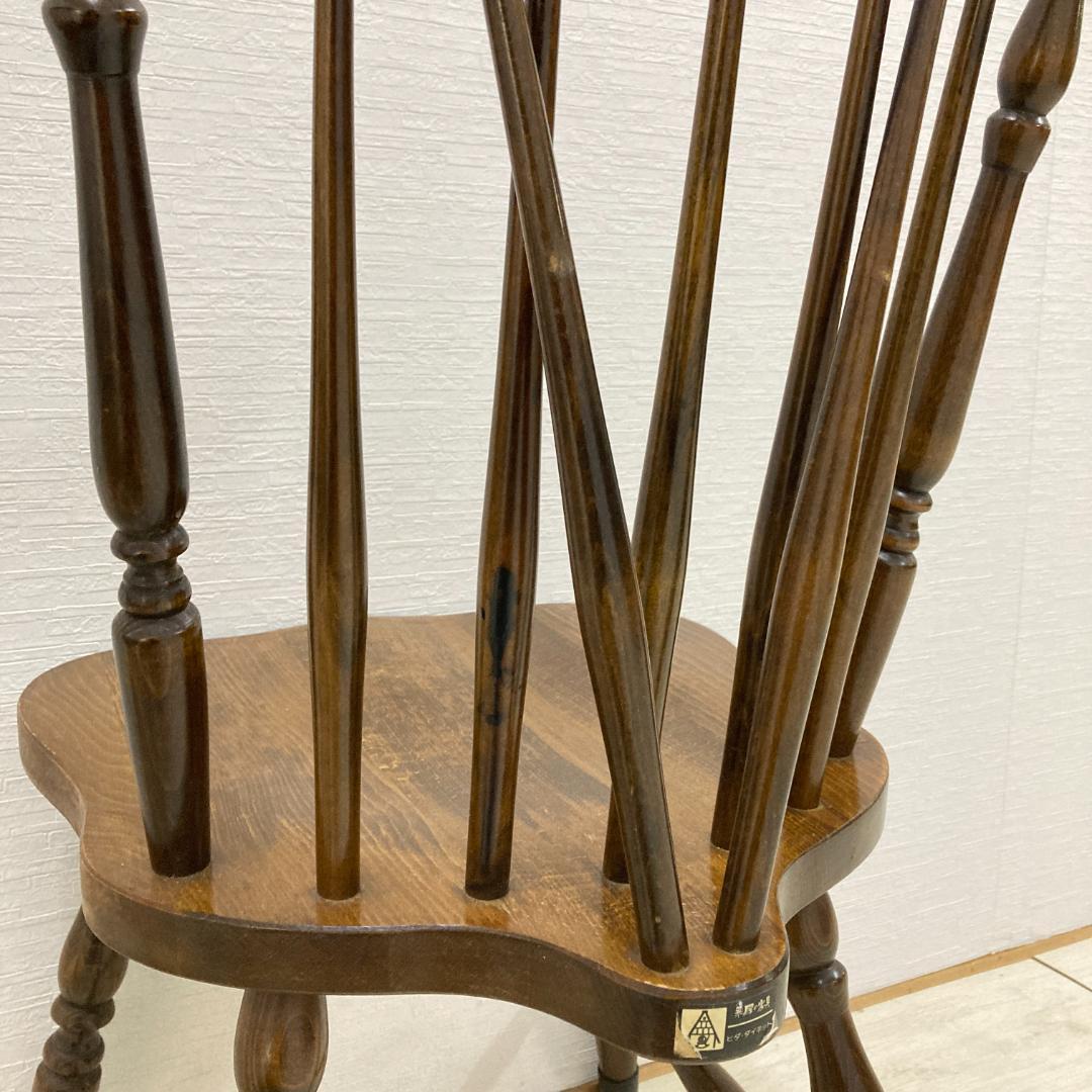 飛騨の家具　ヒダ　ダイネット　スピンドルチェア　ウィンザーチェア　椅子　木製