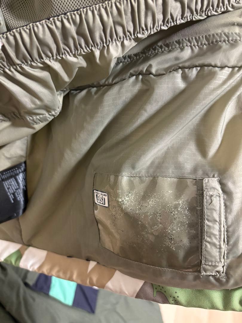 BURTON 迷彩 スノーボードウェア 上下セット L