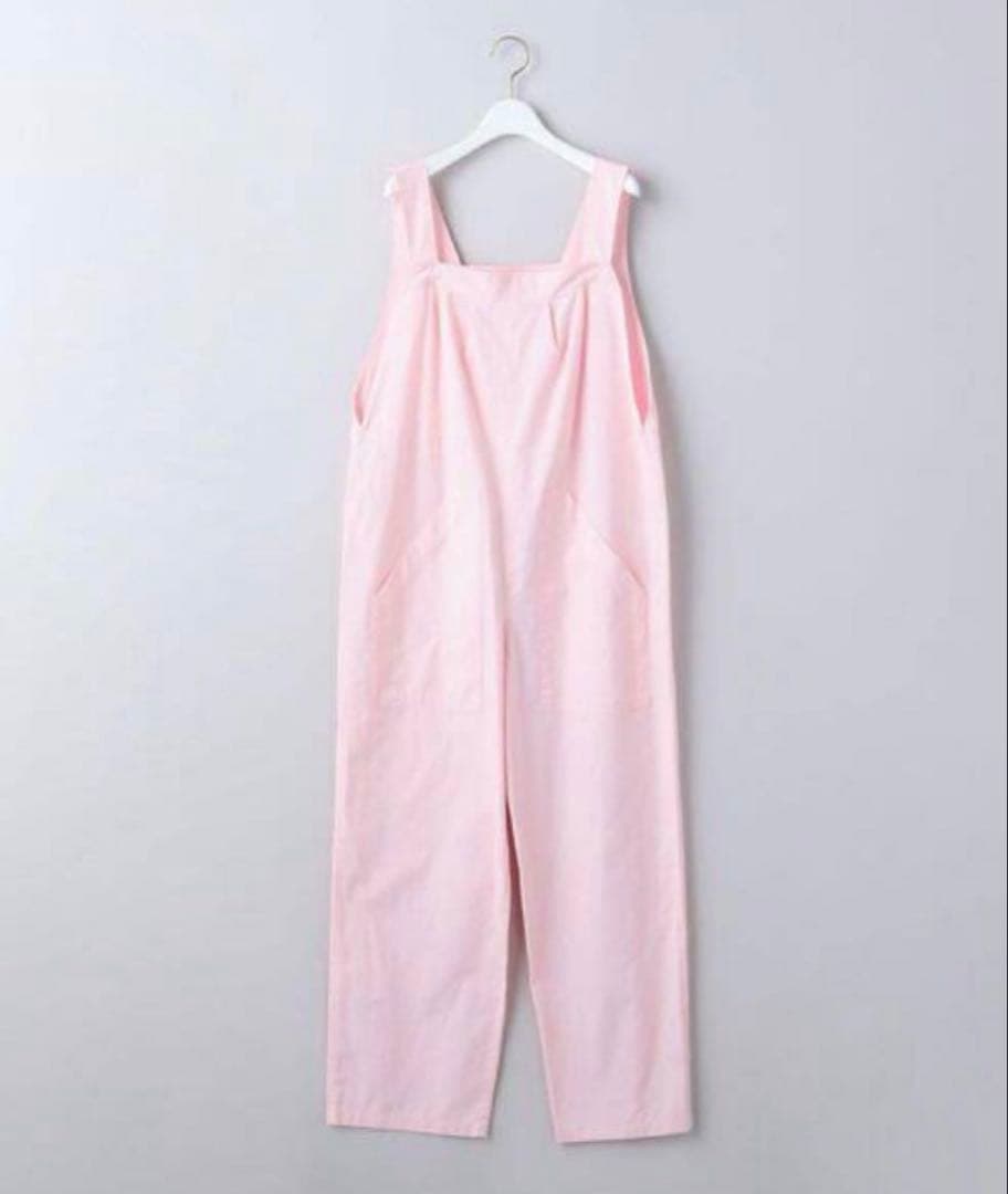 ピンク サロペット オーバーサイズ