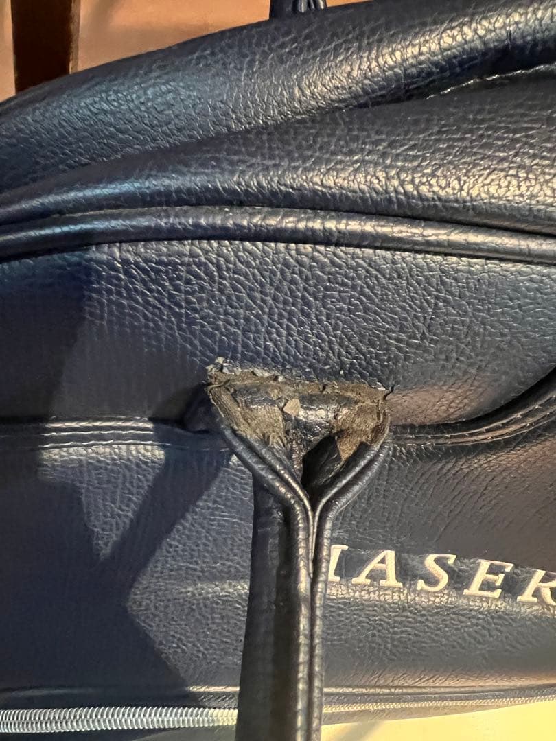 MASERATI ネイビー ハンドバッグ