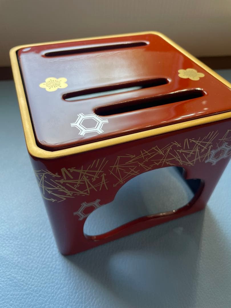 屠蘇器　お屠蘇セット　華やか　豪華　本漆塗り　桐箱　楽山　木製