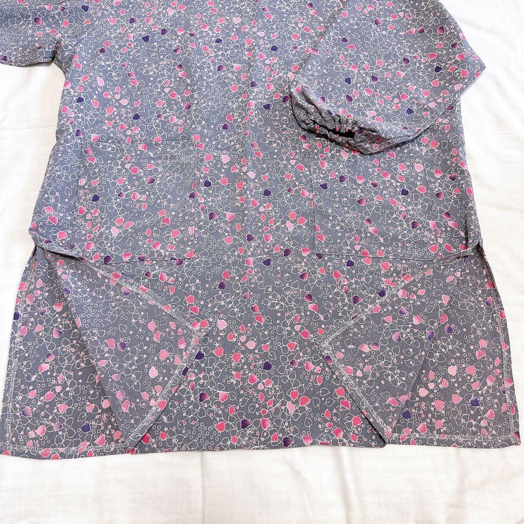 婦人服　敬老の日　エプロン　祖母　おばあちゃん　ちりめん細工　レディース