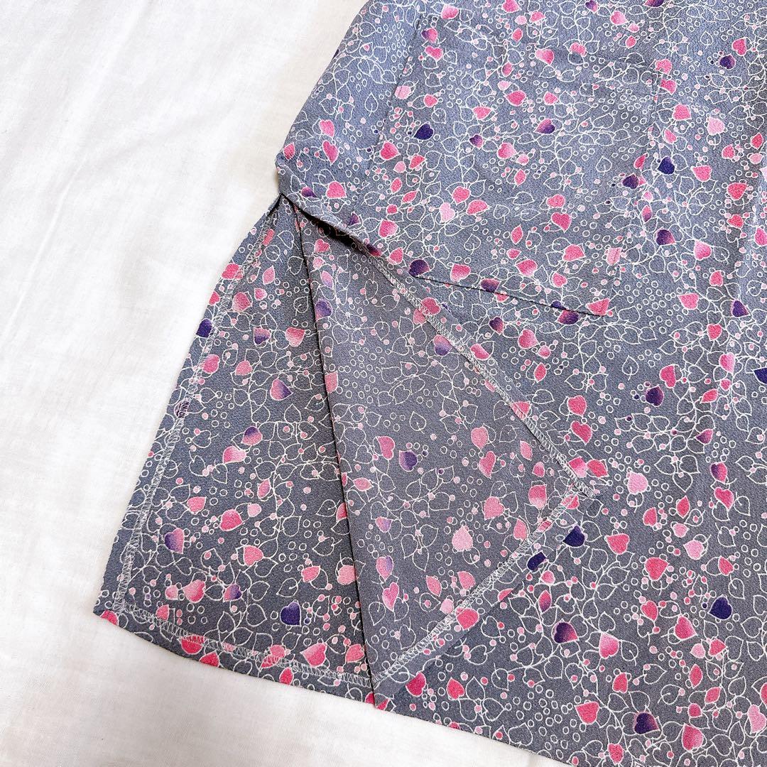 婦人服　敬老の日　エプロン　祖母　おばあちゃん　ちりめん細工　レディース