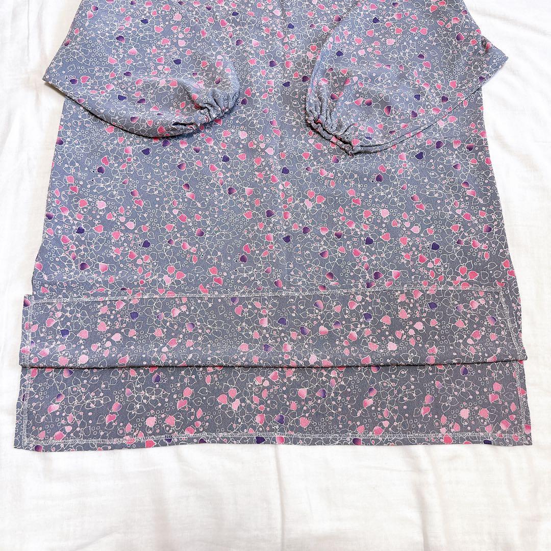 婦人服　敬老の日　エプロン　祖母　おばあちゃん　ちりめん細工　レディース