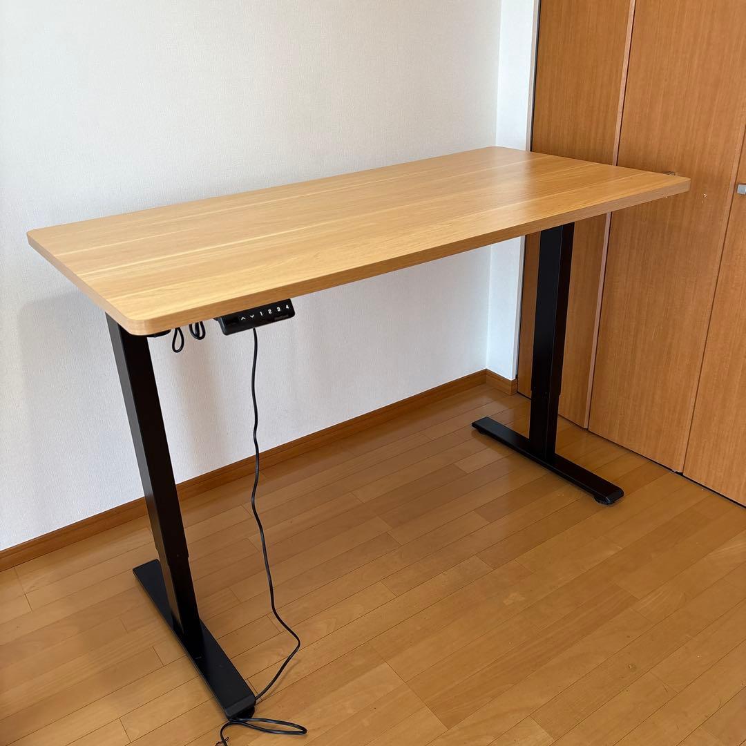 Flexispot EF1 電動昇降式デスク140cm x 70cm（送料込み）