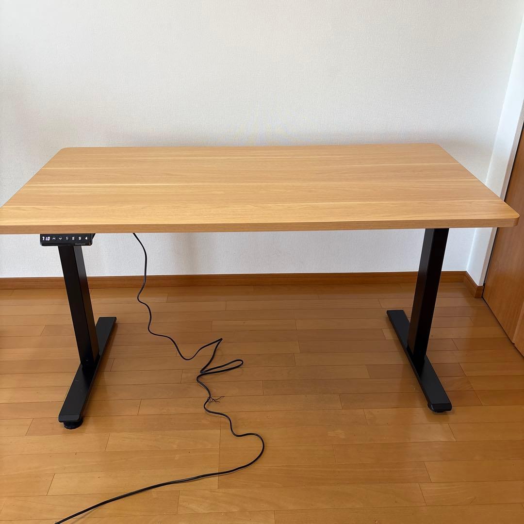 Flexispot EF1 電動昇降式デスク140cm x 70cm（送料込み）
