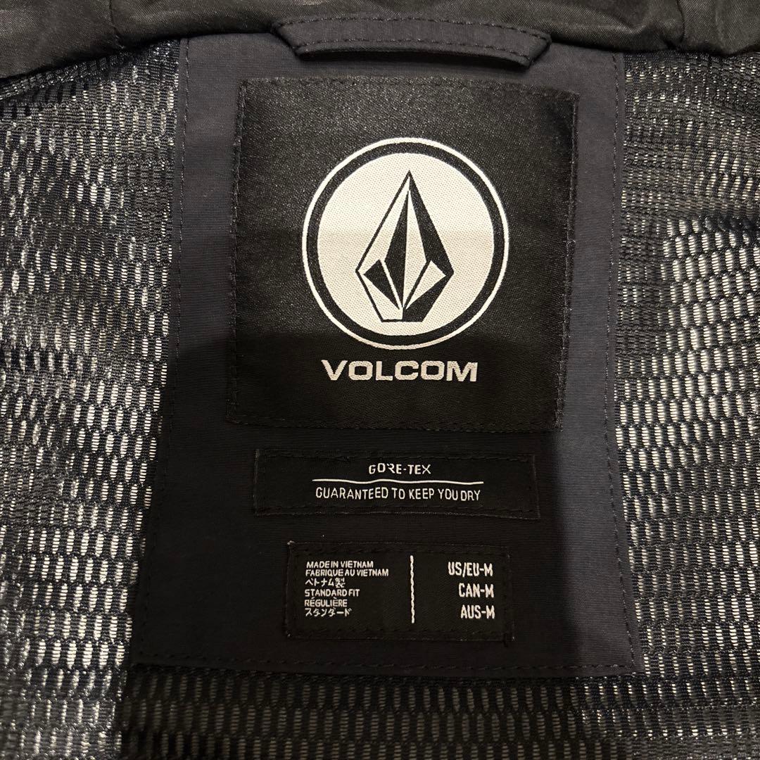 ボルコム GORE-TEX スノーボード ウェアM ビブパンツS 上下セット 黒