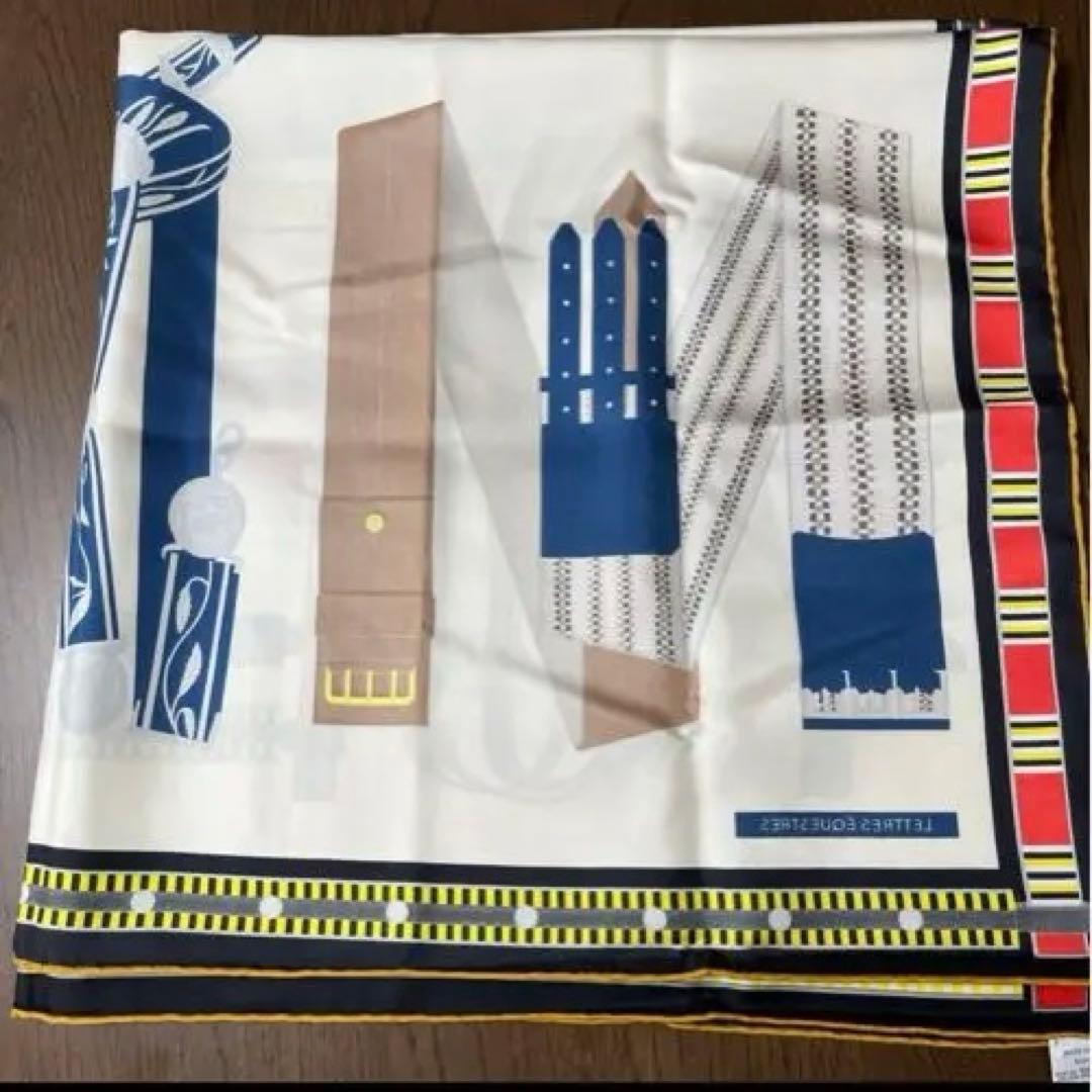 エルメス　HERMES カレ90　シルクスカーフ　レトルエケストル