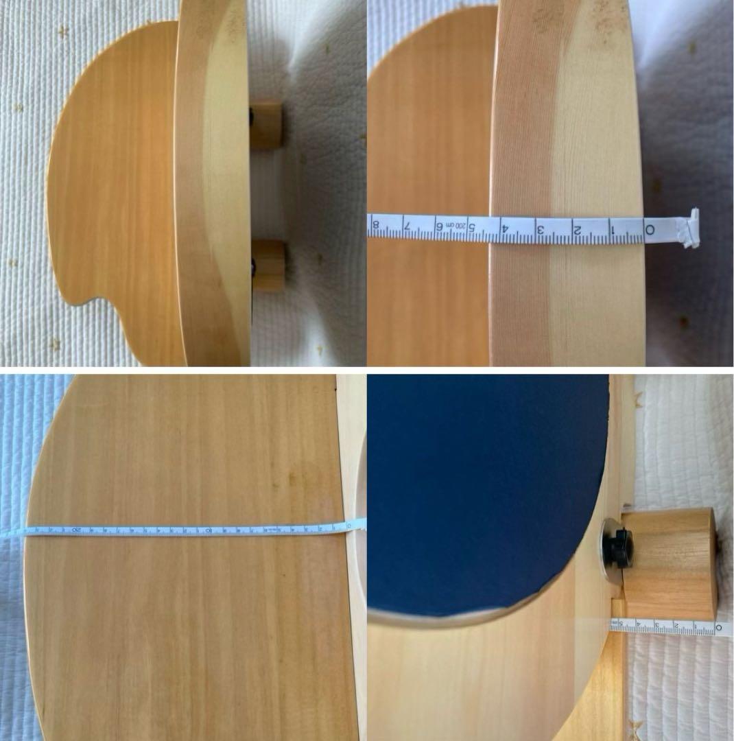 雛人形　飾り台　親王飾り　木製　桜　刺繍屏風