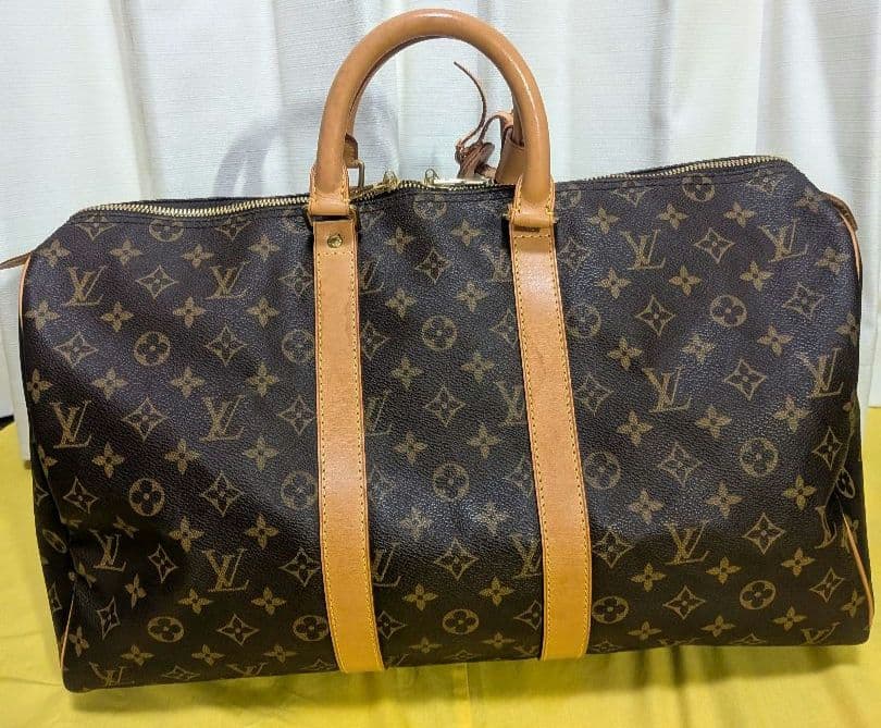 ルイ・ヴィトン キーポル45ボストンバッグ ブラウンFL1010