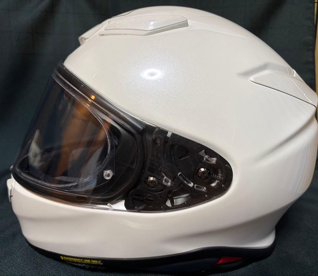 SHOEI Z-8 フルフェイスヘルメット　ルミナスホワイト　サイズL