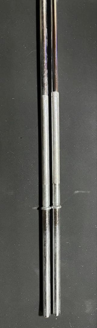 アイロテックバーベルシャフト2ｍ 2本 (中古)