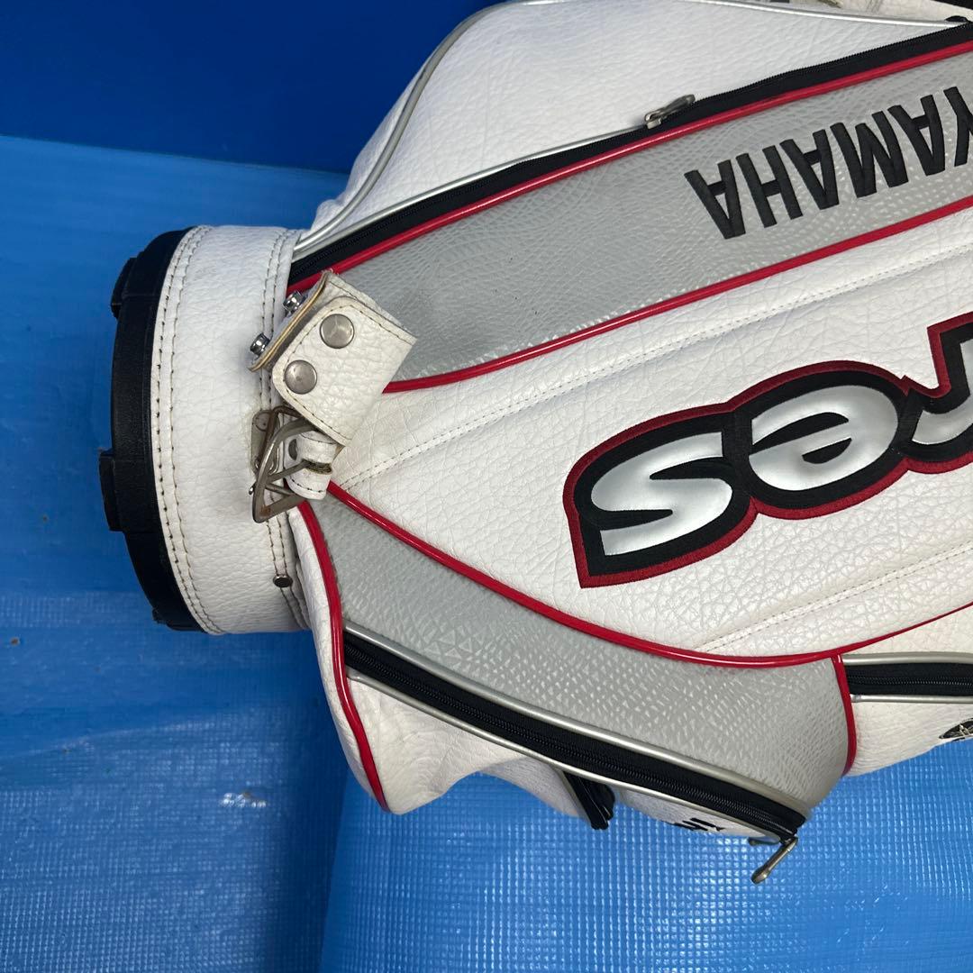 YAMAHA inpres キャディバッグ ホワイト/レッド