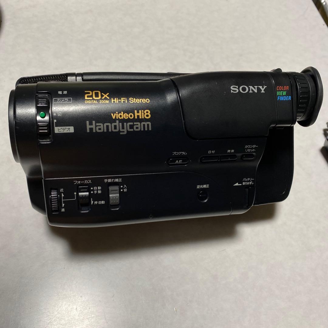 動作品　SONY VideoHi8 HANDYCAM CCD-TR850 ⑦