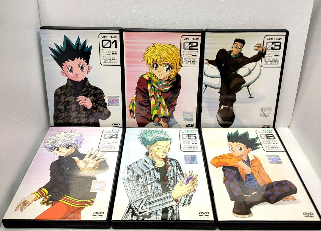 【新品ケース収納】　HUNTER×HUNTER (1999年版) DVD全13巻