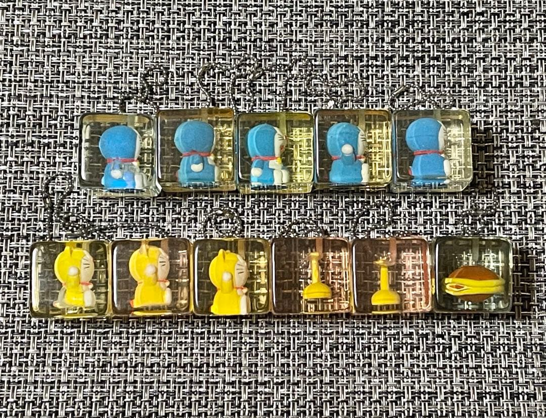 ドラえもん キーホルダー セット 2006年 フィギュア キューブ