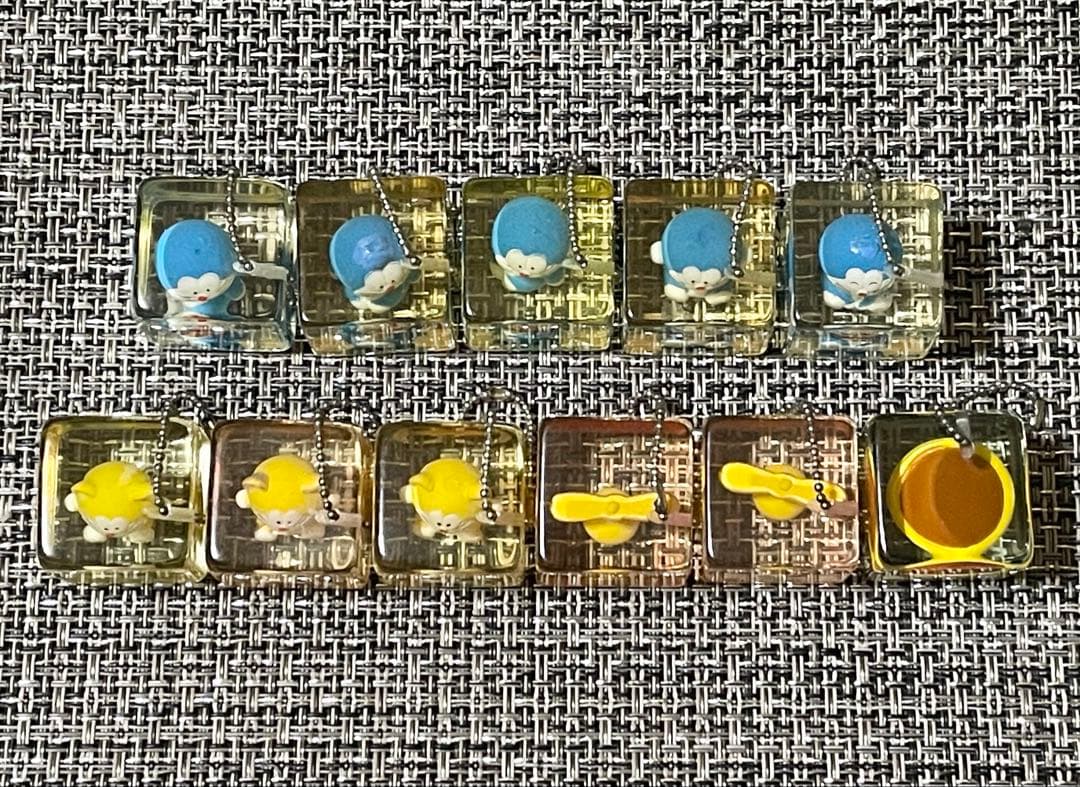 ドラえもん キーホルダー セット 2006年 フィギュア キューブ