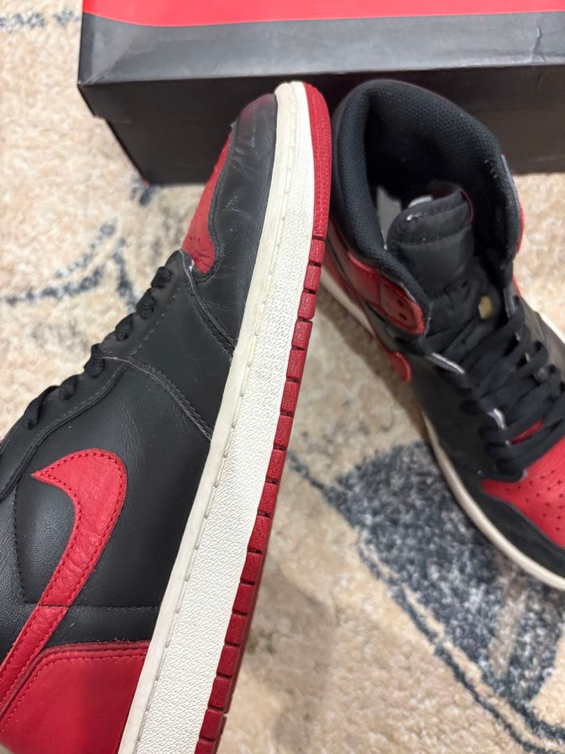 NIKE Air Jordan 1 ブラック/レッド