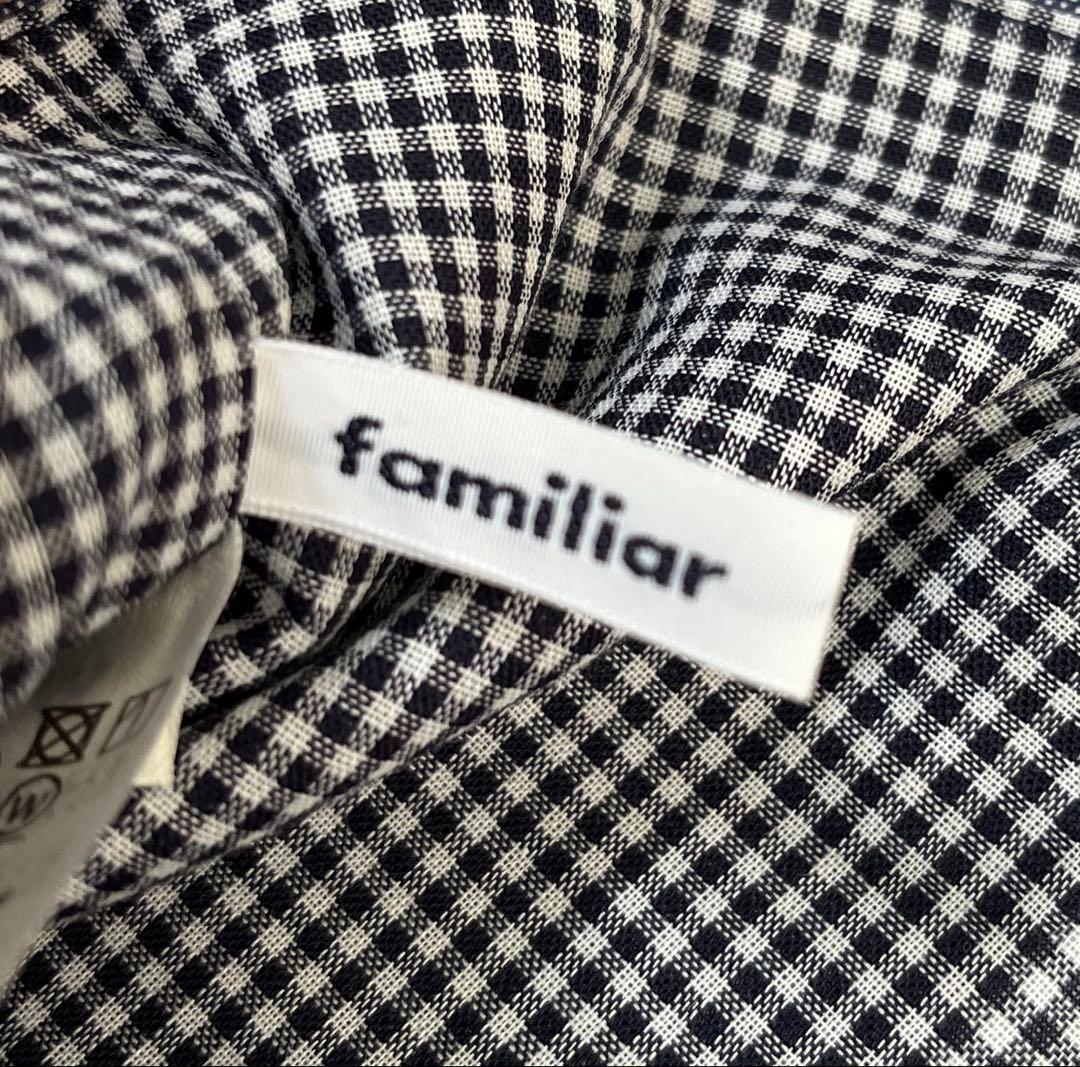 familiar ファミリア デニムバッグ