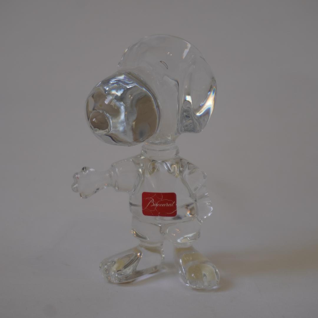 からしくん専用　Baccarat　バカラ　スヌーピー　箱あり　オブジェ　ガラス