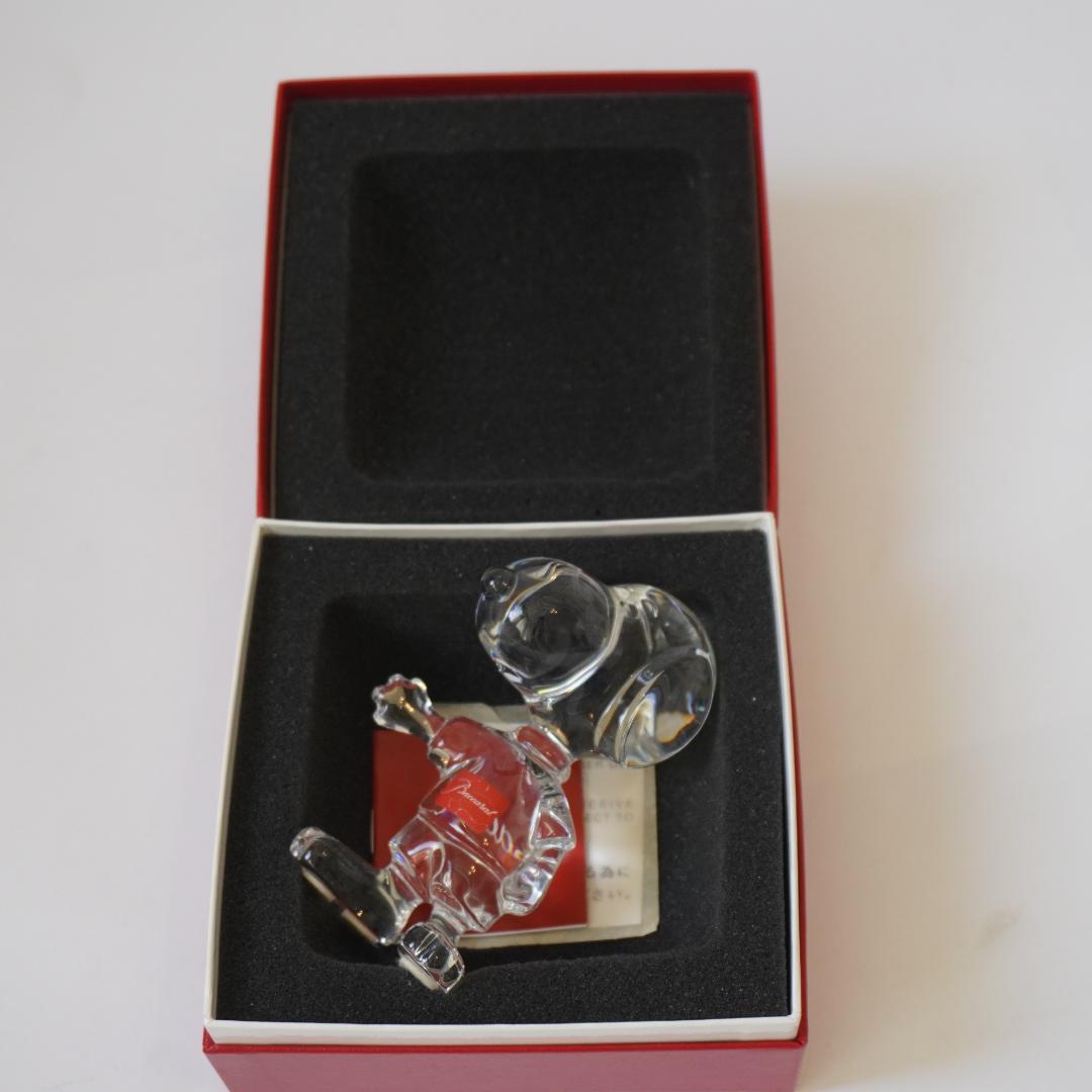 からしくん専用　Baccarat　バカラ　スヌーピー　箱あり　オブジェ　ガラス