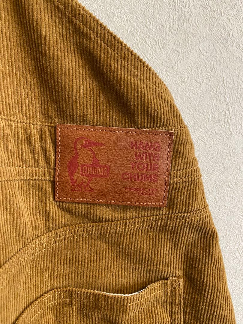 【新品】CHUMS オーバーオール　ジャンパースカート　コーデュロイ　Ｌサイズ