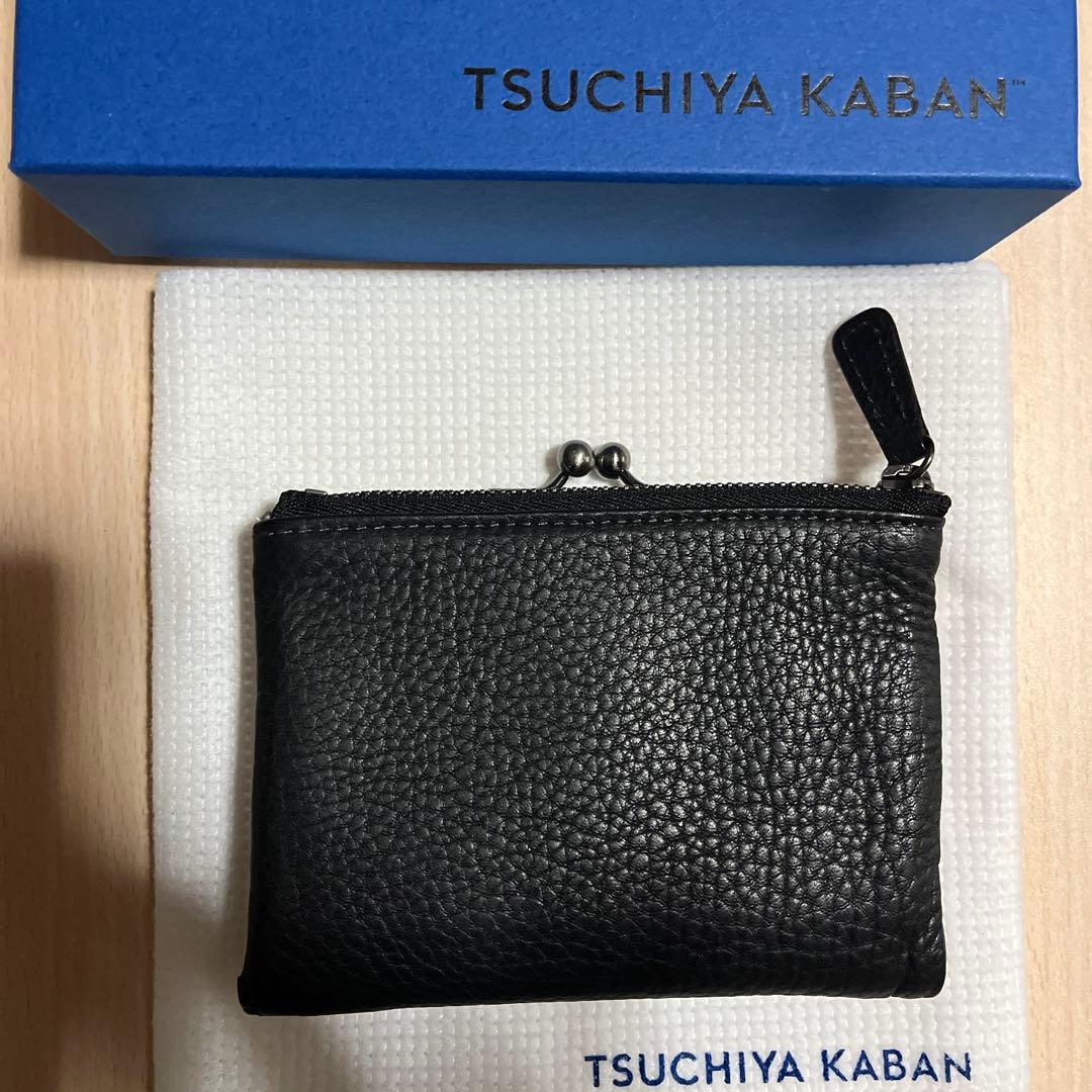 TSUCHIYA KABAN ブラックレザー財布