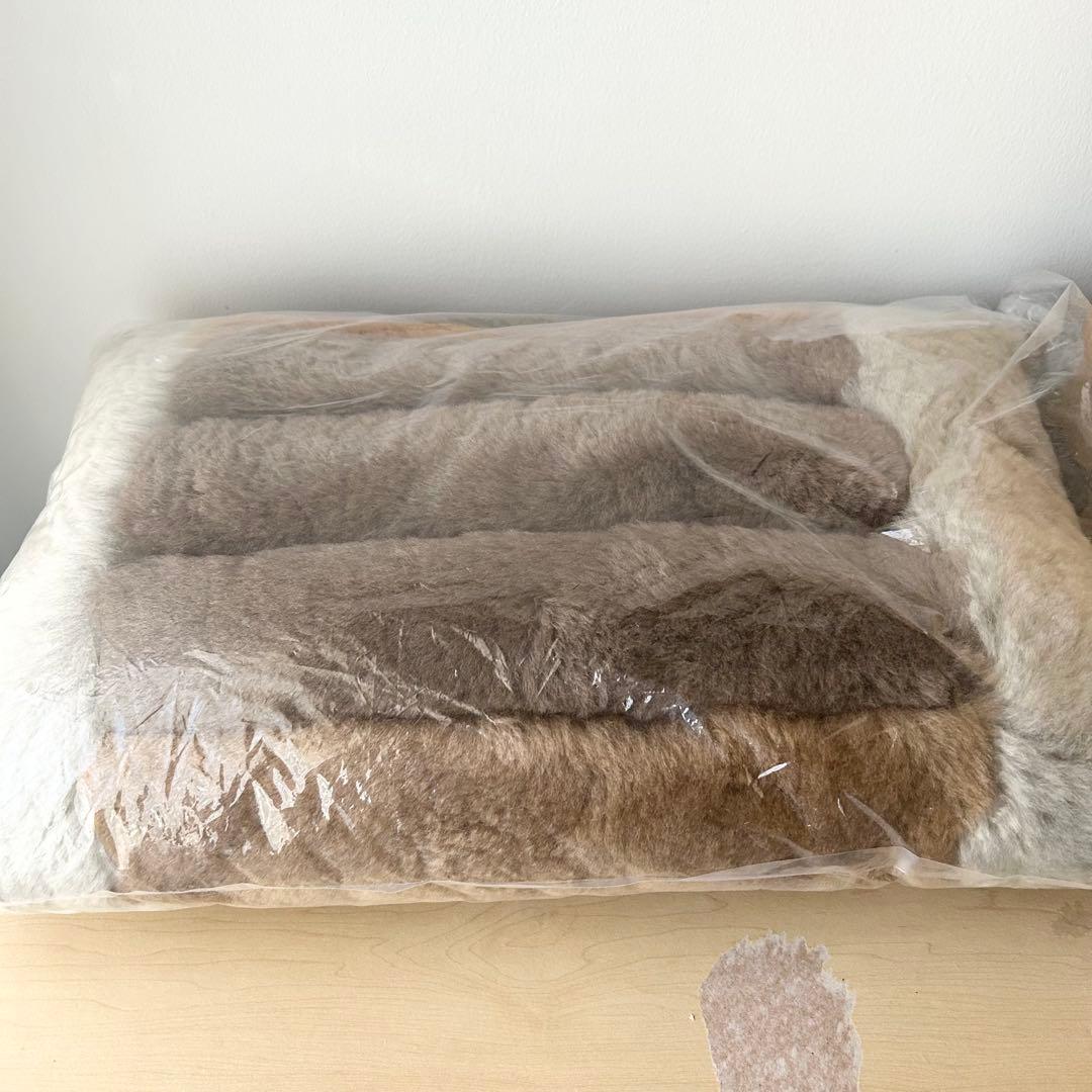 【新品未使用】日本製 ムートン枕 30×50cm 正規品 高級 天然羊毛