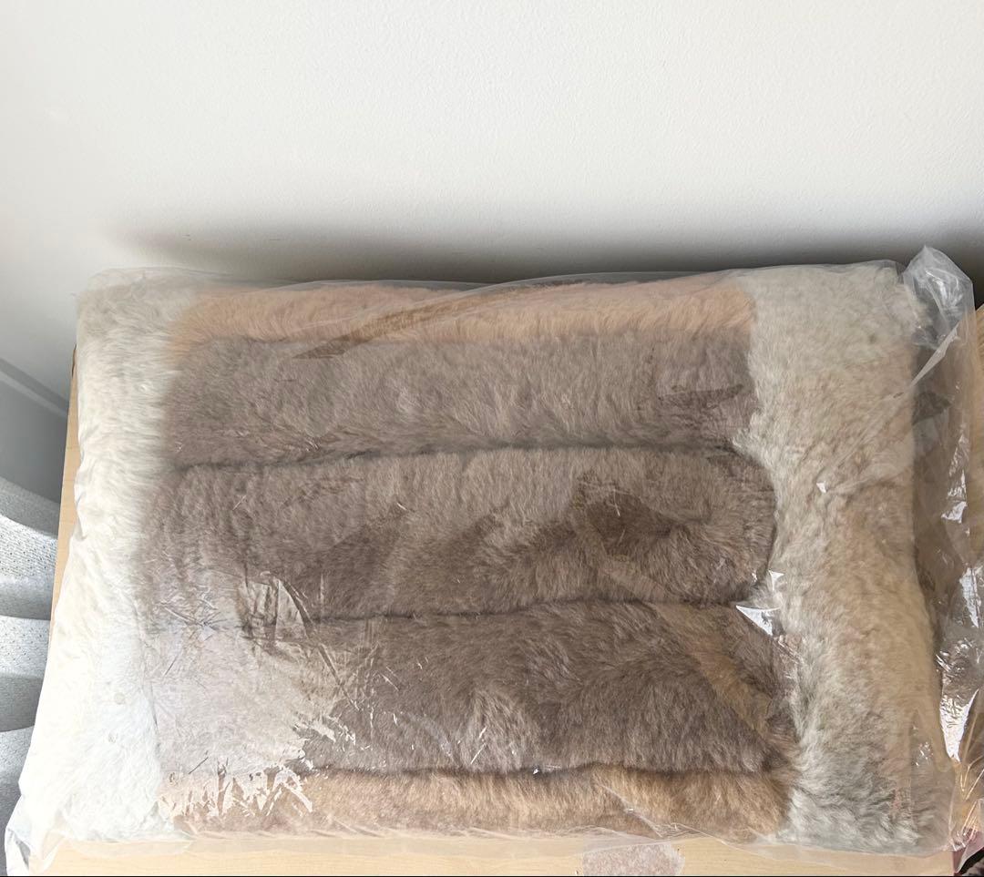 【新品未使用】日本製 ムートン枕 30×50cm 正規品 高級 天然羊毛