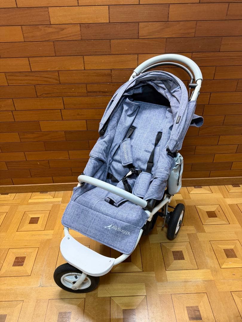 エアバギー／ココブレーキEX メランジデニム Air Buggy