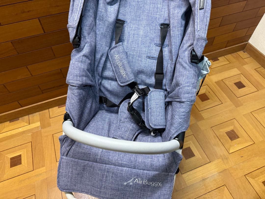 エアバギー／ココブレーキEX メランジデニム Air Buggy