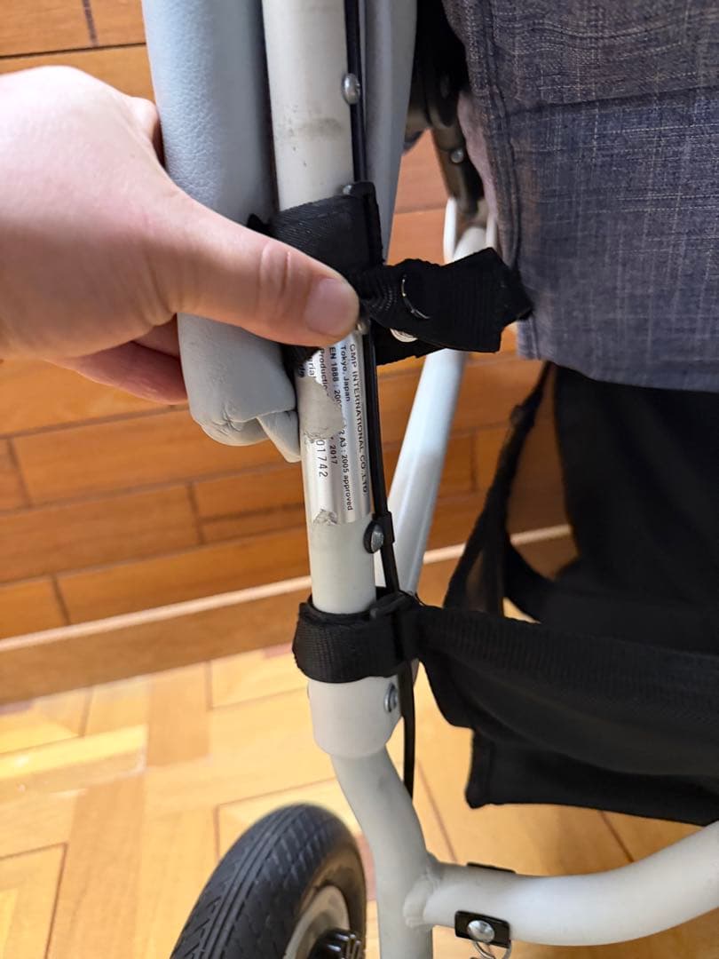 エアバギー／ココブレーキEX メランジデニム Air Buggy