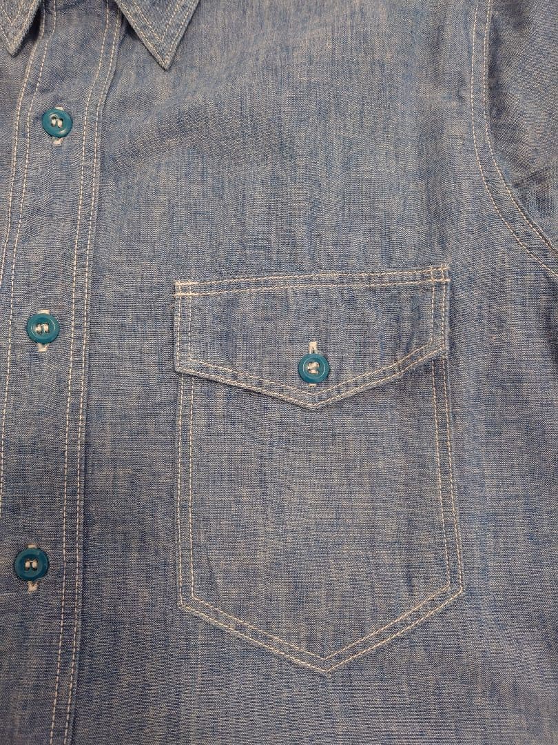 THE REAL McCOY'S 長袖シャンブレーシャツ