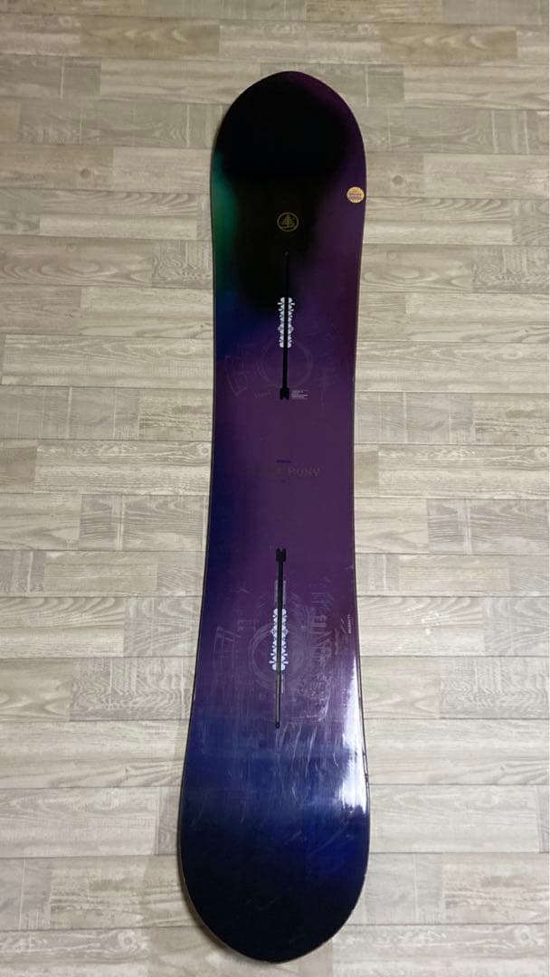 バートンファミリーツリートリックポニー158パウダーボード