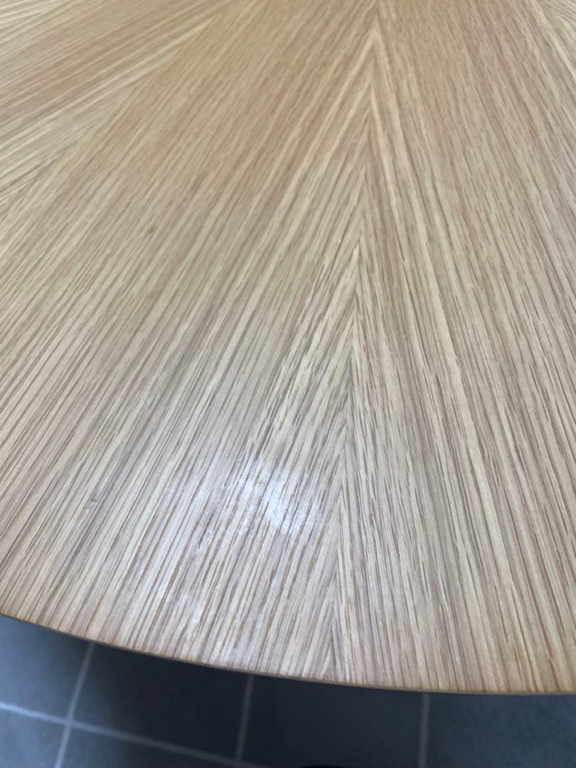 120cm 円形木製　ダイニングテーブル