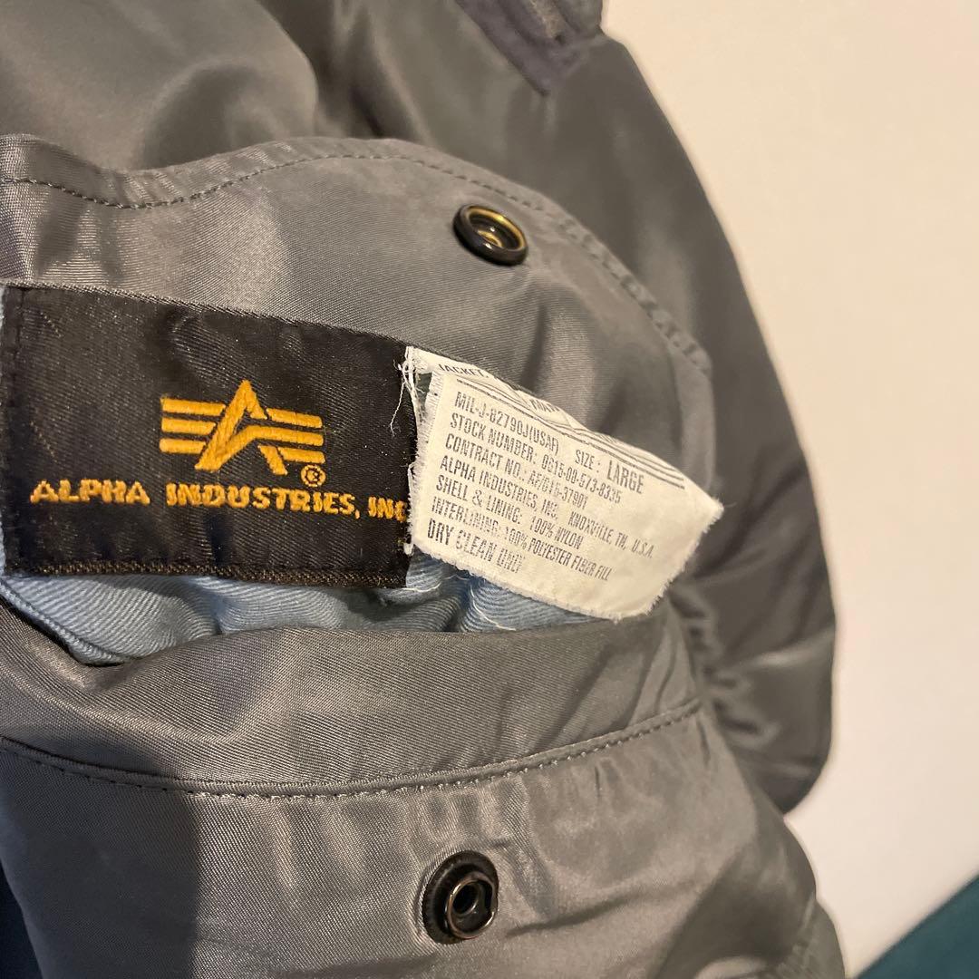o*i様 ✨希少✨ アルファ MA-1 フライトジャケット 緑　Lサイズ　短丈
