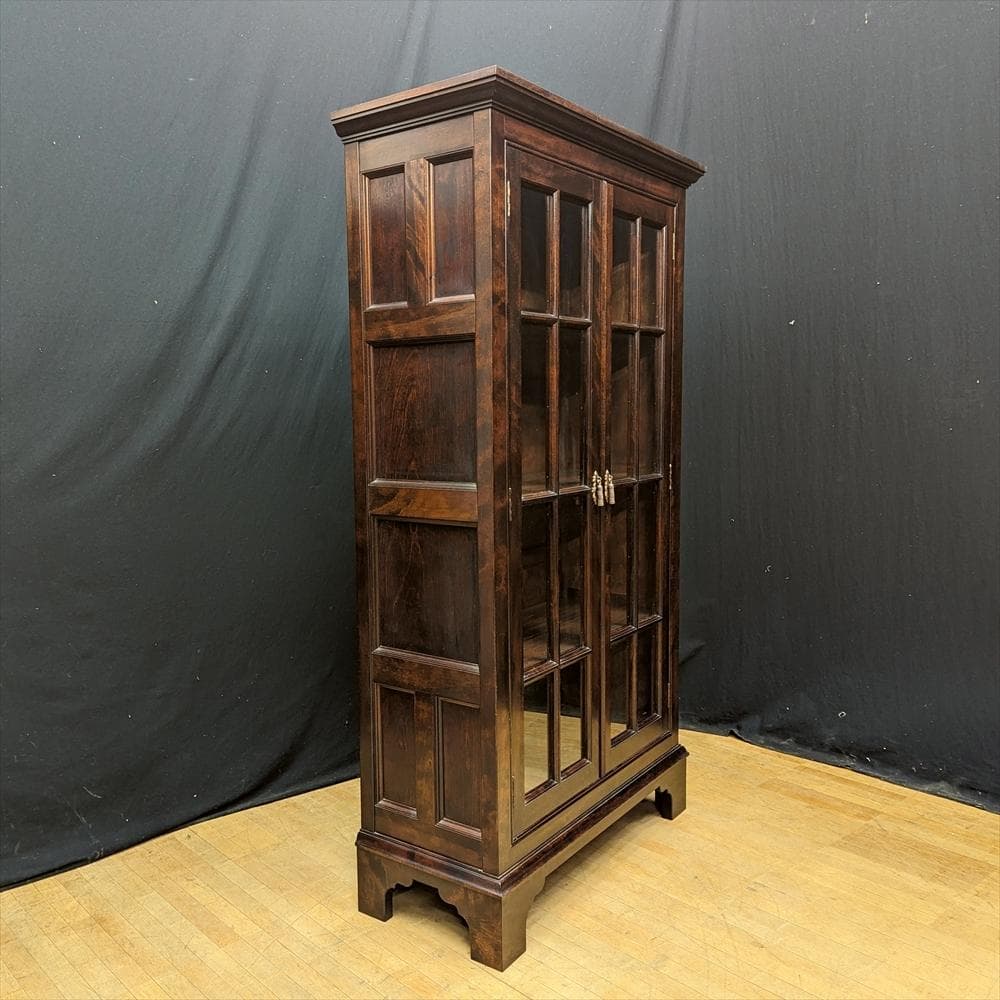 松本民芸家具　C型　水目桜　無垢　本棚　本箱　書棚　ブックシェルフ　飾り棚　B