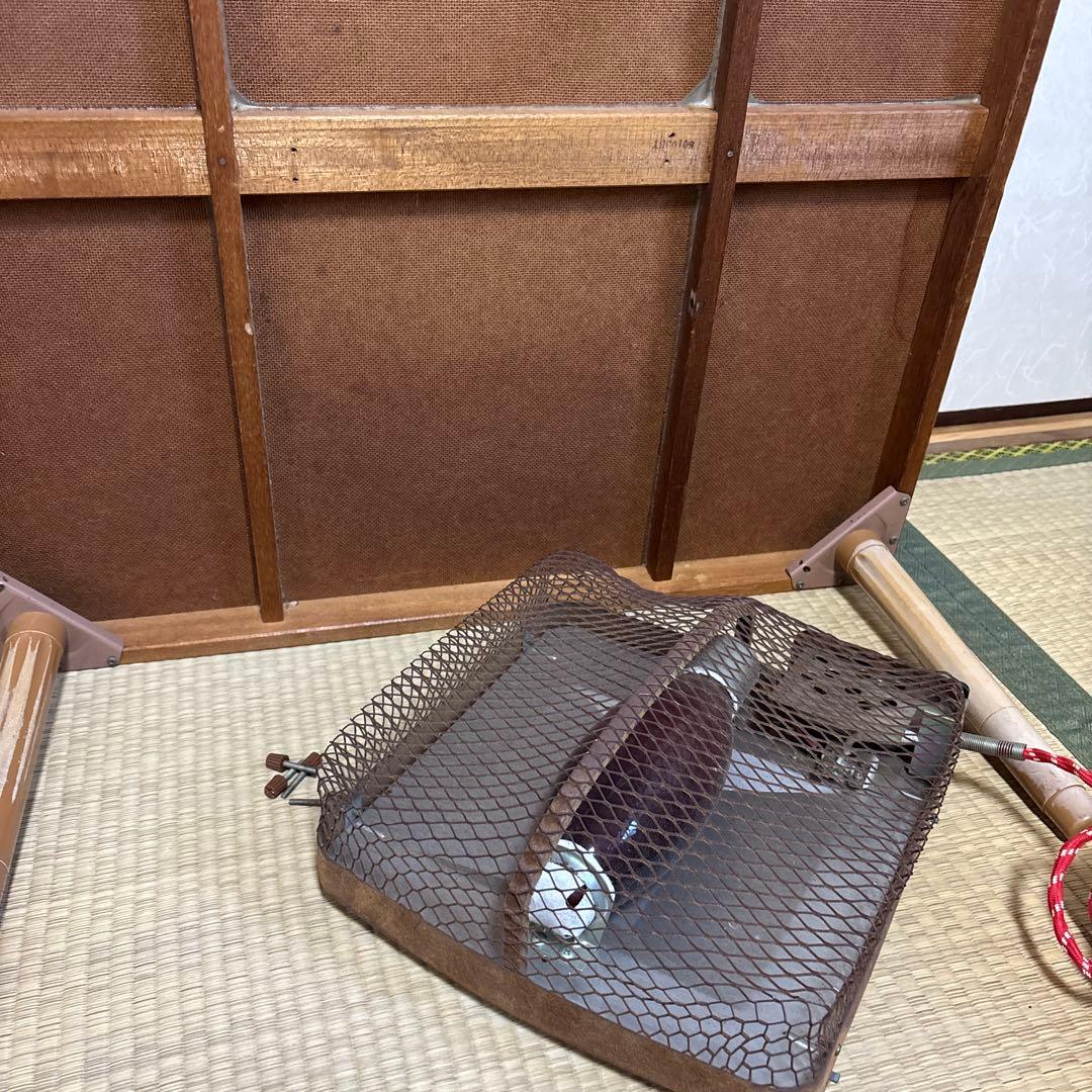 希少！ダイエー家電アンティーク　赤外線健康コタツ　木製座卓昭和家電　ホームコタツ
