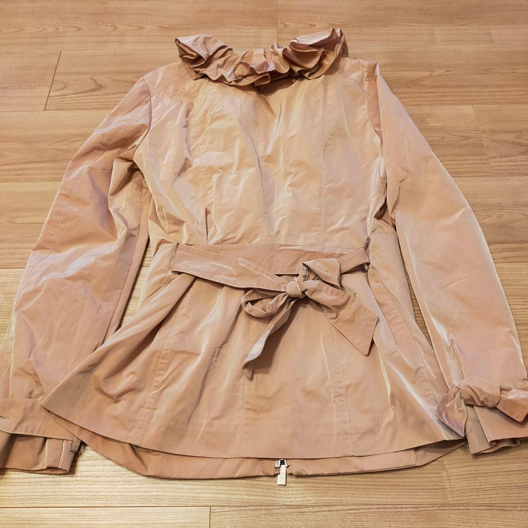 ブルーガール　ブルマリン　フリル　ジャケット　ガーリーピンク