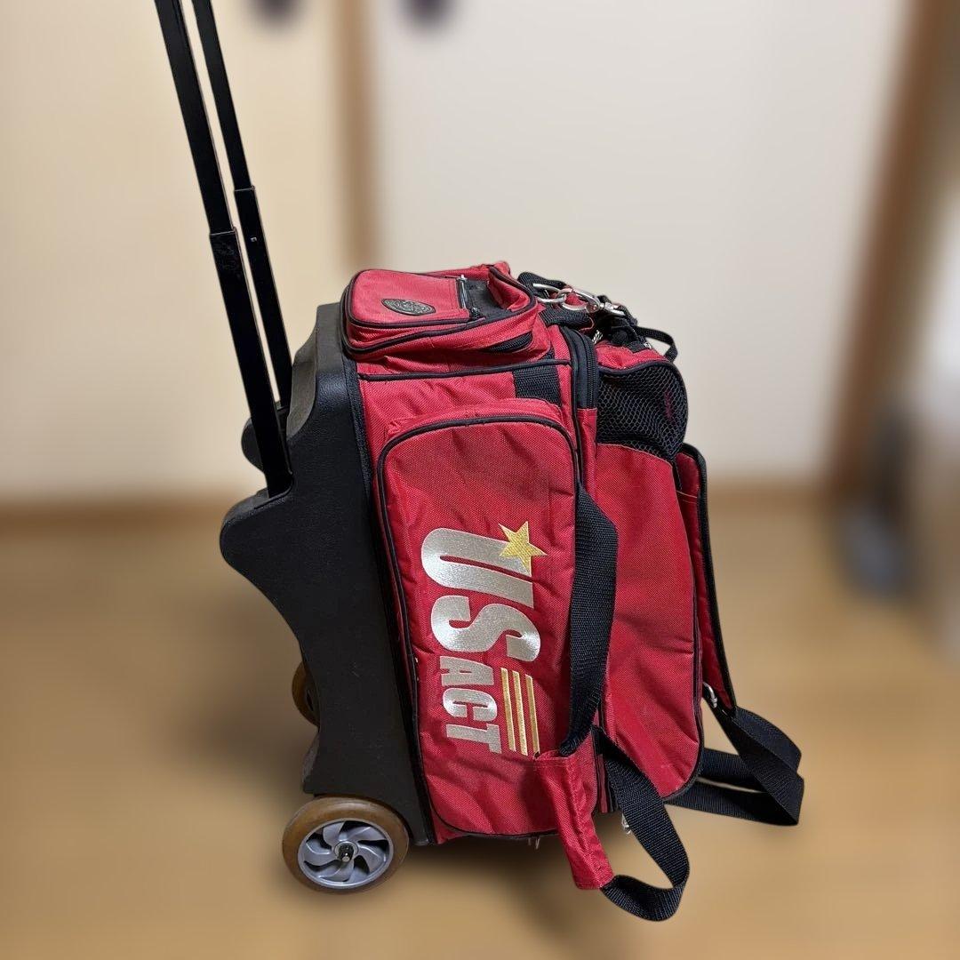 US Athletic ボウリング用バッグ 赤
